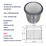 0014903192, 001490319280, 0014904792 DPF-Filter (reman) for Mercedes - SHANGHAI KESAIRAY AUTO PARTS CO LTD