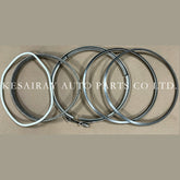 Euro 6 Exhaust V Clamp Gasket Set 2AL038 OE 1927181 41927181 Fit DAF Trucks Complete Exhaust System Repair Kit with Seals Rope