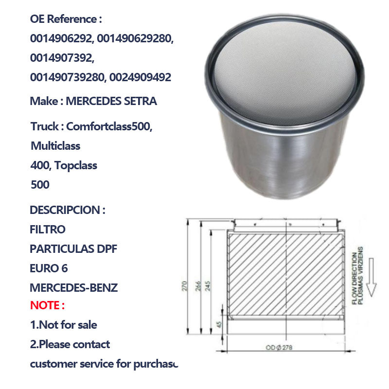 0014906292, 001490629280, 0014907392, 001490739280, 0024909492 For Mercedes Atego A0014906292 - SHANGHAI KESAIRAY AUTO PARTS CO LTD