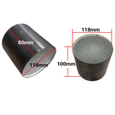 Metallic Universal CAT Replacement Metal Catalytic Converter for Euro5 Emission 1pcs 118*100mm+1 pcs 118*80mm