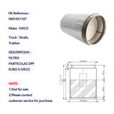 EURO 6 DPF filter 5801651187 DPF-Filter Truck Filter Auto Catalyst Diesel Particulate Filter - SHANGHAI KESAIRAY AUTO PARTS CO LTD