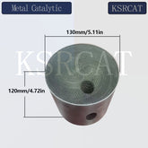 EURO 5/6 Catalytic Converter Metal 130*120MM 3 Cores Three Way Round Universal Catalytic Converter Honeycomb Catalysts FOR Porsche - SHANGHAI KESAIRAY AUTO PARTS CO LTD
