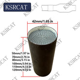 Universal-Motorrad-Auspuffkatalysatoren – Metallkern für effiziente Leistung EURO5 6 42*60 70 80 100 110 120 mm Motorrad-KAT