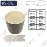 Automotive Ceramic Catalytic Converter Ceramic Core Honeycomb Shape Catalyst Diameter 109mm