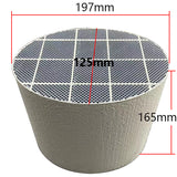1 PCS High quality silicon carbide DPF 197*125*165 MM remove smoke particulate filter DPF Filter