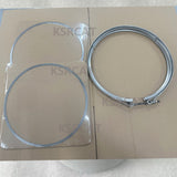 6LL035 FOR SCANIA EURO6 DOC 6LI002 KIT 6LL035 V-Clamp 6LL000+2PCS Gasket 6LL003 Replacement new 100% fit