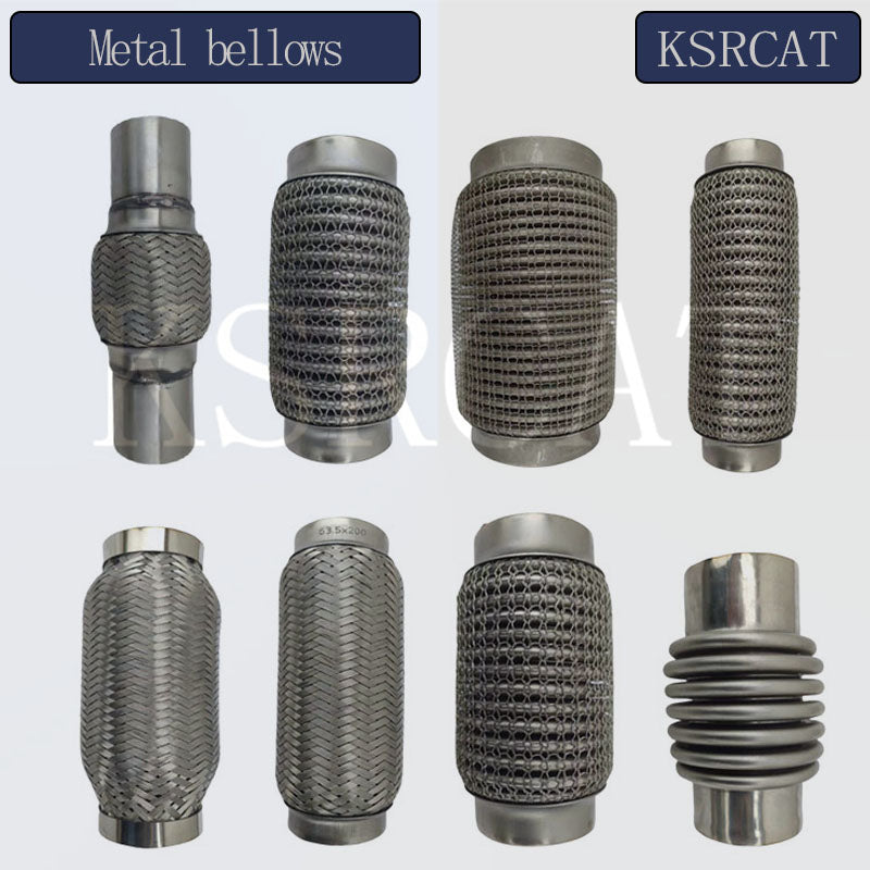 Factory Wholesale Stainless Steel Flexible With Outer Braid Exhaust Flex Pipe Exhaust Flexible Bellow - SHANGHAI KESAIRAY AUTO PARTS CO LTD