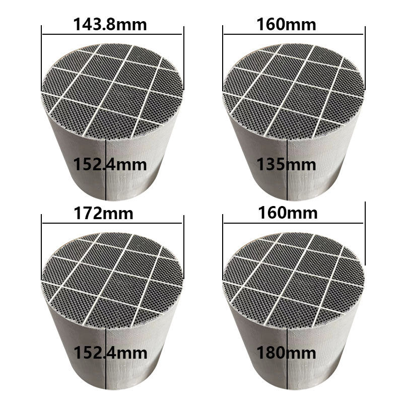 Diesel Engine Sic DPF Silicon carbide diesel particulate filter - SHANGHAI KESAIRAY AUTO PARTS CO LTD
