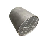 DPF for Mazda BT50 2.2, 2014 metal housing silicon carbide diesel filter honrycomb core DPF engine