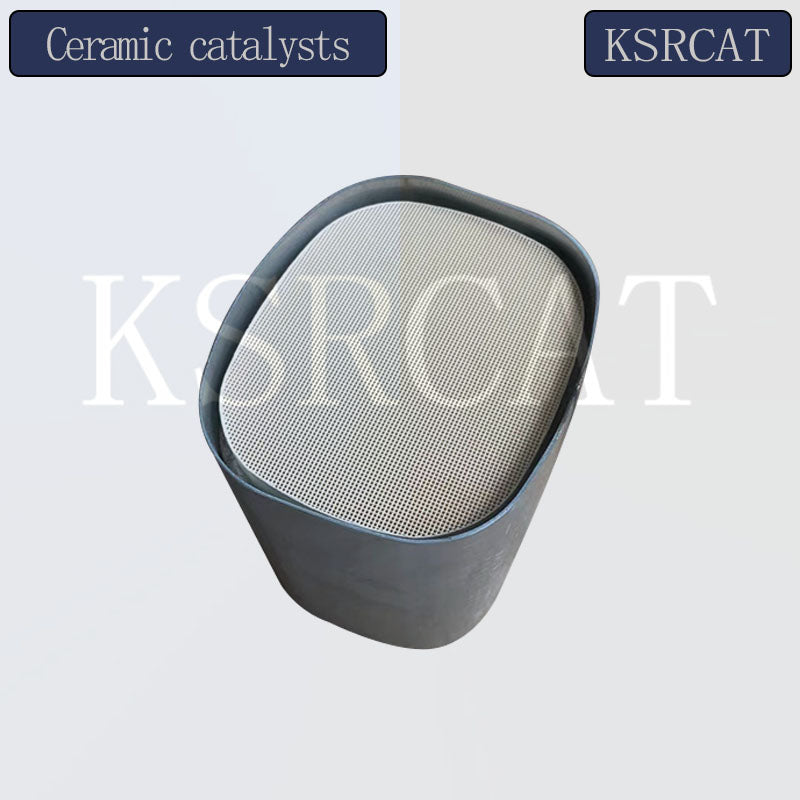 Euro 4/5 400Cpsi Catalytic Converter Universal Ceramic Honeycomb Exhaust Filter High Flow Catalytic Converter For Chevy Spark 17 - SHANGHAI KESAIRAY AUTO PARTS CO LTD