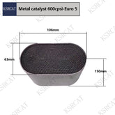 8pcs Custom-Made Metal Catalysts 63*106*150mm 600cspi Euro 5 Standard 304 Housing Material 2 cores shell 1.5mm Catalytic Converter - SHANGHAI KESAIRAY AUTO PARTS CO LTD