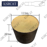 Performance Metall Kat Tuning Auto Performance Katalysator für Ford 114x101mm