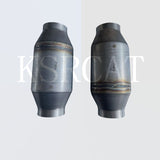 1pcs Car Universal Catalytic Converter Euro 6 Katalizator High Flow Catalytic Converter Catalizador 400 Cpsi  Metal Catalytic - SHANGHAI KESAIRAY AUTO PARTS CO LTD