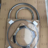 Euro6 Heavy Truck Exhaust V Band Clamp and Gasket Kit 4IJ002 Direct Replacement For MAN TGX TGS OE Reference 81974200184