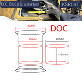 600PPM Heavy Duty Diesel Oxidation Catalyst (DOC) for CAT-R1600H - Exhaust Gas Treatment for Industrial Machinery, Trucks, and Vehicles High Efficiency, Durable - SHANGHAI KESAIRAY AUTO PARTS CO LTD