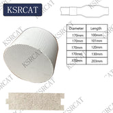 Universal Fit Cordierit-Dieselfilter, verbessert das Diesel-Emissionssystem, Keramik-DPF, Durchmesser 170 mm