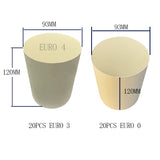 Ceramic three-way catalyst honeycomb ceramic shaped catalytic converter 400cpsi 20pcs 93*120mm EURO 3 + 20pcs 93*120mm EURO 0 - SHANGHAI KESAIRAY AUTO PARTS CO LTD