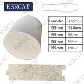 Cordierite DPF Replacement Filter Universal Ceramic Insert ceramic DPF filter Diameter 155mm