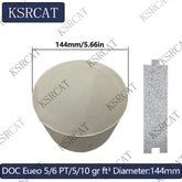 DOC Diesel Oxidized catalytic converter Universal Ceramic Catalytic Converters Designed for Diesel Engines Generator Exhaust Diameter 144mm - SHANGHAI KESAIRAY AUTO PARTS CO LTD