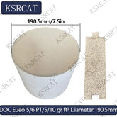 DOC Diesel Oxidized catalytic converter Universal Ceramic Catalytic Converters are Designed for Diesel Engines Generator Exhaust Diameter 190.5mm - SHANGHAI KESAIRAY AUTO PARTS CO LTD