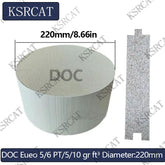 DOC Diesel Oxidized catalytic converter Universal Ceramic Catalytic Converters are Designed for Diesel Engines Generator Exhaust Diameter 220mm - SHANGHAI KESAIRAY AUTO PARTS CO LTD