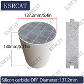 Diesel Engine Sic DPF Silicon Carbide Diesel particulate filter Silicon Carbide Catalytic Converter FOR Diesel Engine Exhaust Gas Diameter 137.2mm - SHANGHAI KESAIRAY AUTO PARTS CO LTD