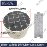 Diesel Engine Sic DPF Silicon Carbide Diesel particulate filter Silicon Carbide Catalytic Converter FOR Diesel Engine Exhaust Gas Diameter 330mm - SHANGHAI KESAIRAY AUTO PARTS CO LTD