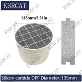 Diesel Engine Sic DPF Silicon Carbide Diesel particulate filter Silicon Carbide Catalytic Converter FOR Diesel Engine Exhaust Gas Diameter 135mm - SHANGHAI KESAIRAY AUTO PARTS CO LTD