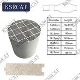 Diesel Filter SiC DPF Core Universal Fitment for Exhaust Cleaning black smoke filter diameter 143.8mm