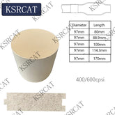 Professional-grade ceramic catalytic converter for auto repair