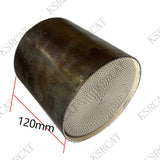 Premium metal catalytic converter designed for high performance Honda Civic Type