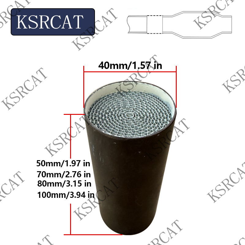 High Performance Metal Catalytic Converter for Yamaha R1 Improve Engine Efficiency