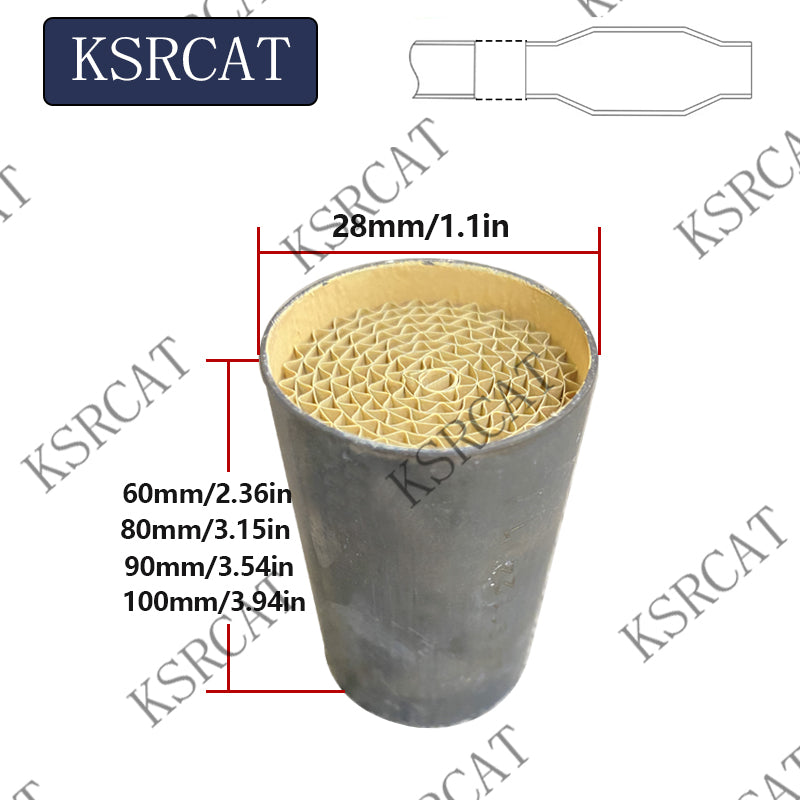 EURO 5 Metal Catalytic Converter for Harley-Davidson Sportster