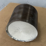 Convertisseurs catalytiques à noyau métallique de qualité supérieure pour voitures à essence Convertisseur catalytique en métal pour voitures à essence 136 x 120 mm