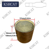 EURO 5 6 Metal Catalytic Converter for motorbike engine system