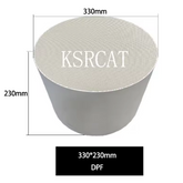 Cordierite Diesel Particulate Filter Cordierite DPF Diesel Particulate Filter for Diesel Engine Emission Diameter 330*230mm - SHANGHAI KESAIRAY AUTO PARTS CO LTD