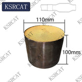 Racing Catalytic Converter with Metallic Core for Performance Cars