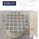 Noyau DPF à haut débit en carbure de silicium pour une efficacité de nettoyage constante des gaz d'échappement. Diamètre du filtre : 228 mm.