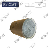 Durable Metal Motorcycle Catalytic Converter for Efficient Exhaust Systems
