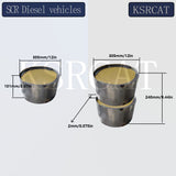 Diesel Vehicle 300Cpsi EURO 5 SCR With Urea to Effectively Reduce Engine NOx Emissions Truck Construction Vehicle Exhaust System Device - SHANGHAI KESAIRAY AUTO PARTS CO LTD