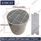 Diesel Engine Sic DPF Silicon Carbide Diesel particulate filter Silicon Carbide Catalytic Converter FOR Diesel Engine Exhaust Gas Diameter 175mm - SHANGHAI KESAIRAY AUTO PARTS CO LTD