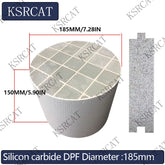 Diesel Engine Sic DPF Silicon Carbide Diesel particulate filter Silicon Carbide Catalytic Converter FOR Diesel Engine Exhaust Gas Diameter 185mm - SHANGHAI KESAIRAY AUTO PARTS CO LTD