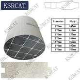 Filtre à particules diesel en carbure de silicium haute efficacité pour systèmes d'échappement diesel | Optimisation des performances d'émissions (diamètre 170 mm)