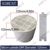 Diesel Engine Sic DPF Silicon Carbide Diesel particulate filter Silicon Carbide Catalytic Converter FOR Diesel Engine Exhaust Gas Diameter 125mm - SHANGHAI KESAIRAY AUTO PARTS CO LTD