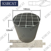 silicon carbide diesel particulate filter for passenger cars