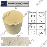 Universal CAT for Gasoline Vehicle diameter 110mm Ceramic Catalytic Converter | Euro 3 to Euro 6 Approved - SHANGHAI KESAIRAY AUTO PARTS CO LTD