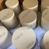 Gasoline vehicle emission control ceramic catalyst