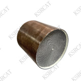 High flow metal coating EURO6 standard three way catalytic converter