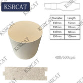 Universal Ceramic Catalyst for Gasoline Vehicles Long-Lasting Emission Control for Euro 3 4 5 6 Compliant Exhaust Engines diameter 130mm catalytic conveter