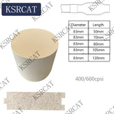 Professional-grade ceramic catalytic converter for auto repair